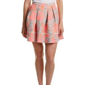 NWT Morgan Carper Jacquard Skirt S